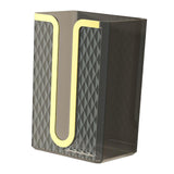 Maxbell Tissue Box Rectangle Decorative Multipurpose for Hotel Dorm Restaurant Gray