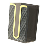 Maxbell Tissue Box Rectangle Decorative Multipurpose for Hotel Dorm Restaurant Gray