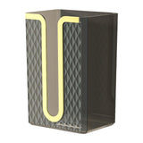 Maxbell Tissue Box Rectangle Decorative Multipurpose for Hotel Dorm Restaurant Gray