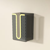 Maxbell Tissue Box Rectangle Decorative Multipurpose for Hotel Dorm Restaurant Gray