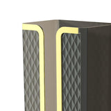 Maxbell Tissue Box Rectangle Decorative Multipurpose for Hotel Dorm Restaurant Gray