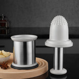 Maxbell Garlic Crusher Spice Grinder with Integrated Cover Effortless Easy to Clean