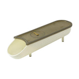 Maxbell Egg Box Egg Tray Egg Holder with Lid for Fridge Household Shelf White