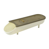 Maxbell Egg Box Egg Tray Egg Holder with Lid for Fridge Household Shelf White