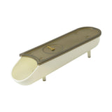 Maxbell Egg Box Egg Tray Egg Holder with Lid for Fridge Household Shelf White