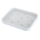 Maxbell Drainer Tray Organizer Bathroom Accessories Drainboard Basket for Cup Mug