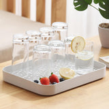 Maxbell Drainer Tray Organizer Bathroom Accessories Drainboard Basket for Cup Mug