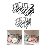 Maxbell Durable Mug Holder Stackable Glass Bottle Drying Rack Non Slip for Kitchen A