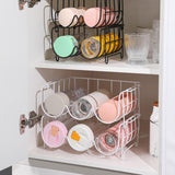 Maxbell Durable Mug Holder Stackable Glass Bottle Drying Rack Non Slip for Kitchen A