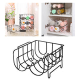 Maxbell Durable Mug Holder Stackable Glass Bottle Drying Rack Non Slip for Kitchen A