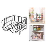 Maxbell Durable Mug Holder Stackable Glass Bottle Drying Rack Non Slip for Kitchen A