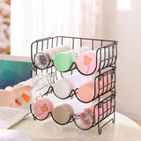 Maxbell Durable Mug Holder Stackable Glass Bottle Drying Rack Non Slip for Kitchen B
