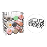 Maxbell Durable Mug Holder Stackable Glass Bottle Drying Rack Non Slip for Kitchen B