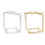 Maxbell Metal Coffee Cup Holder Organizer Rack Water Drainer for Countertop Tabletop Argent