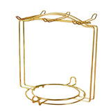 Maxbell Metal Coffee Cup Holder Organizer Rack Water Drainer for Countertop Tabletop Aureate