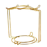 Maxbell Metal Coffee Cup Holder Organizer Rack Water Drainer for Countertop Tabletop Aureate