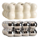 Maxbell Tissue Storage Case Napkin Holder Facial Tissue Holder for Countertop Office Argent