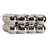 Maxbell Tissue Storage Case Napkin Holder Facial Tissue Holder for Countertop Office Argent