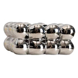 Maxbell Tissue Storage Case Napkin Holder Facial Tissue Holder for Countertop Office Argent