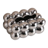 Maxbell Tissue Storage Case Napkin Holder Facial Tissue Holder for Countertop Office Argent