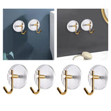 Maxbell 2x Wall Paste Hook Wall Mounted Sticky Hook for Bathroom thick