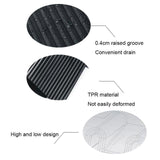 Maxbell Draining Pads Heat Resistant Multipurpose for Dinnerware Household Freezer White