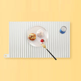 Maxbell Draining Pads Heat Resistant Multipurpose for Dinnerware Household Freezer White