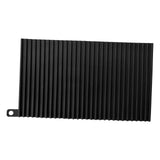 Maxbell Draining Pads Heat Resistant Multipurpose for Dinnerware Household Freezer Black