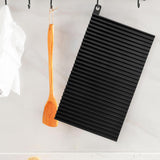 Maxbell Draining Pads Heat Resistant Multipurpose for Dinnerware Household Freezer Black
