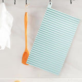 Maxbell Draining Pads Heat Resistant Multipurpose for Dinnerware Household Freezer Light Blue