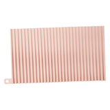 Maxbell Draining Pads Heat Resistant Multipurpose for Dinnerware Household Freezer Pink