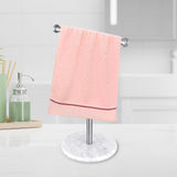 Maxbell T Shape Under Cabinet Paper Towel Holder Towel Organizer Rack for Countertop Argent