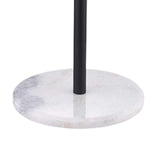 Maxbell T Shape Under Cabinet Paper Towel Holder Towel Organizer Rack for Countertop Black
