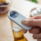 Maxbell Manual Magnetic Bottle Opener White Creative Portable for Clubs Bar Home