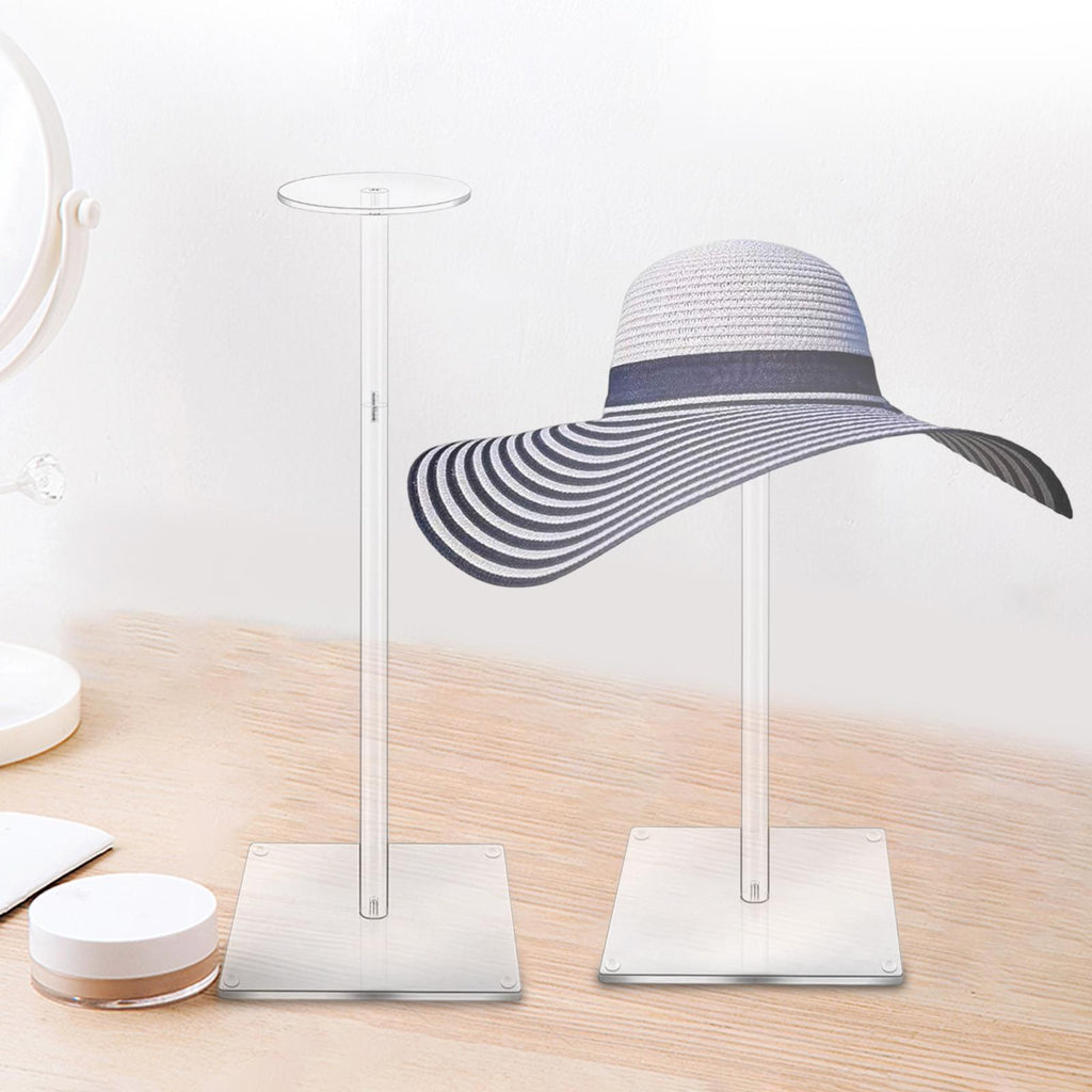 ⚡️Buy Maxbell clear Acrylic Hat Stand Set Display Rack Risers for Hat ...