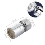 Maxbell Kitchen Faucet Aerator Water Saving Thick and Durable Convenient for Home Silver