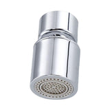 Maxbell Kitchen Faucet Aerator Water Saving Thick and Durable Convenient for Home 45 degree Silver