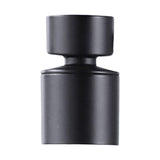 Maxbell Kitchen Faucet Aerator Water Saving Thick and Durable Convenient for Home 45 degree Black