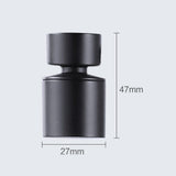 Maxbell Kitchen Faucet Aerator Water Saving Thick and Durable Convenient for Home 45 degree Black
