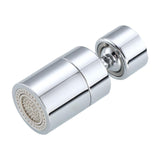 Maxbell Kitchen Faucet Aerator Water Saving Thick and Durable Convenient for Home 80 degree Silver