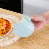 Maxbell Mini Oven Glove Cooking Pinch Mitts Heat Resistant Pot Holder Potholder Light Blue