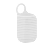 Maxbell Hand Washing Board with Handle Anti Slip PE for Laundry Tools Home Teens White