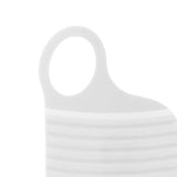 Maxbell Hand Washing Board with Handle Anti Slip PE for Laundry Tools Home Teens White