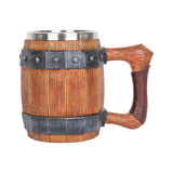 Maxbell 600ml Barrel Mug Decoration Multipurpose Portable for Bar Parties Camping