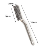Maxbell Multipurpose Floor Brush Window Groove Cleaning Brush for Tub Home Floor White