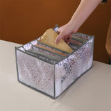 Maxbell Foldable Clothes Dividers Organizer Cloth Drawer Organizer Washable 9 Grids
