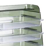 Maxbell Multi Layer Kitchen Storage Rack Vegetables Preparation Shelf for Party Green