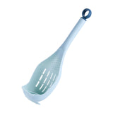 Maxbell Colander Skimmer Spoon Grater Masher for Veggies Draining Spaghetti Noodles Green