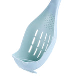 Maxbell Colander Skimmer Spoon Grater Masher for Veggies Draining Spaghetti Noodles Green