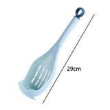 Maxbell Colander Skimmer Spoon Grater Masher for Veggies Draining Spaghetti Noodles Green